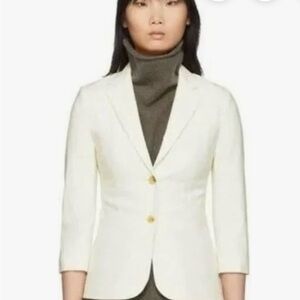 The Row Cream Blazer